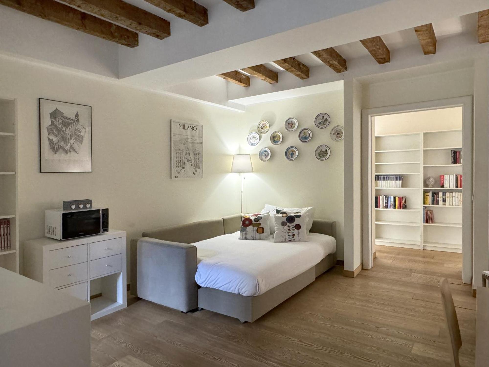 Apartmán Joivy Cosy Ticinese Retreat 1-Bed Flat Near The Duomo Milán Exteriér fotografie