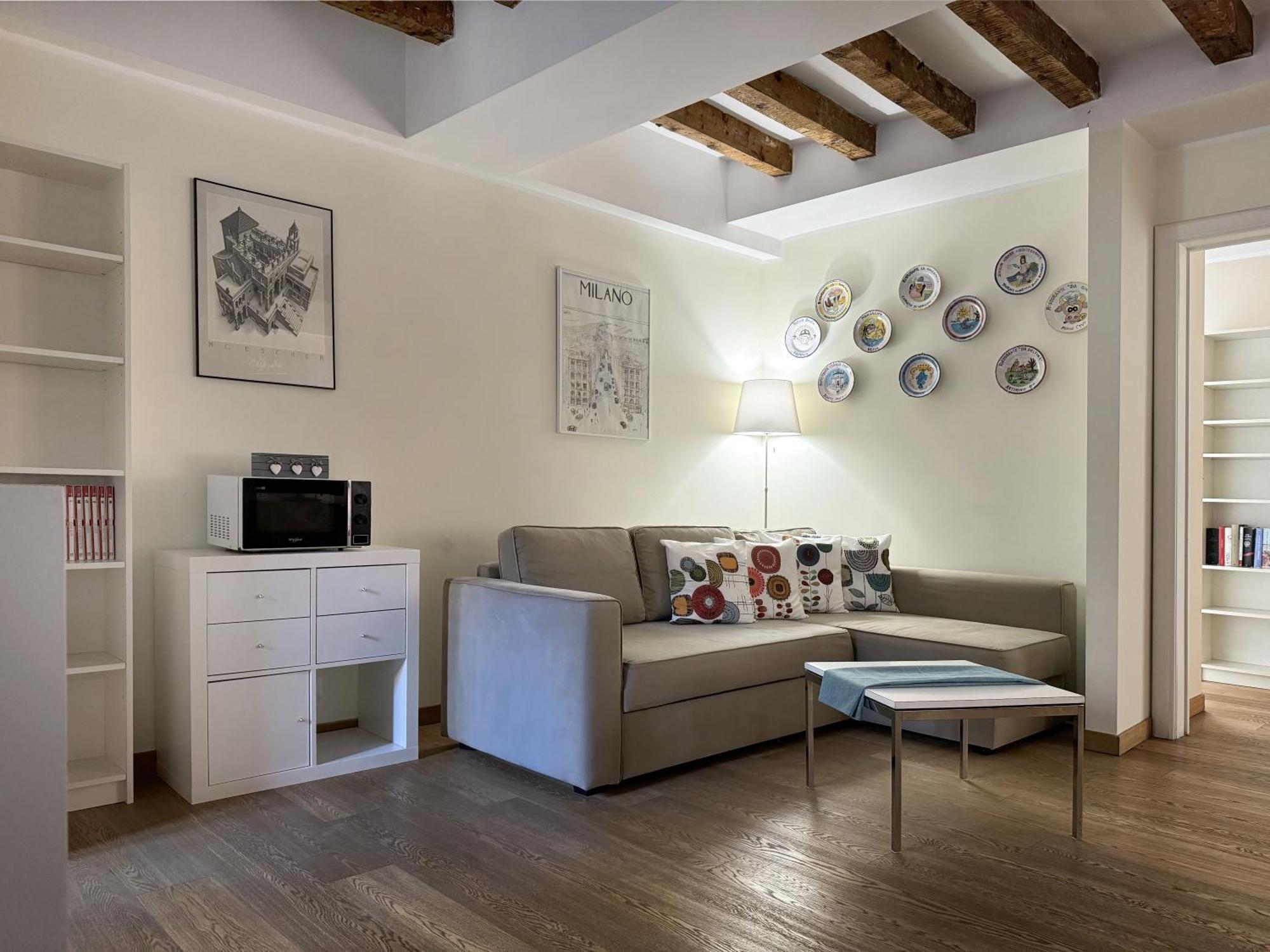 Apartmán Joivy Cosy Ticinese Retreat 1-Bed Flat Near The Duomo Milán Exteriér fotografie